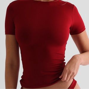 Mist Short Sleeve T-Shirt-Cherry🍒